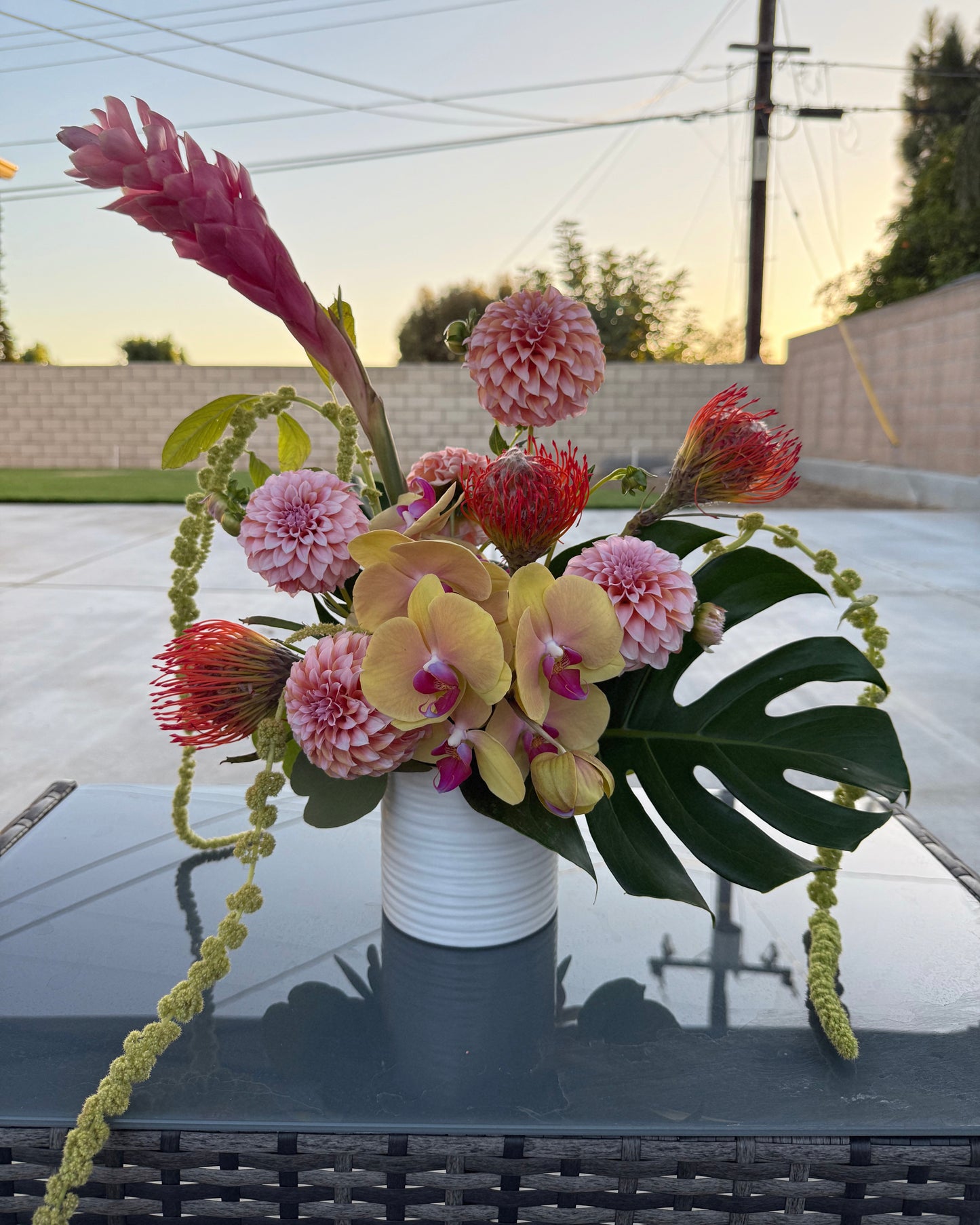 Small Tropical Arrangement